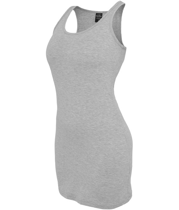 Ladies Sleeveless Dress Grey 3